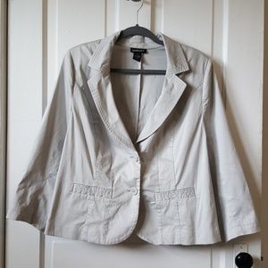 Lane Bryant Jacket - grey